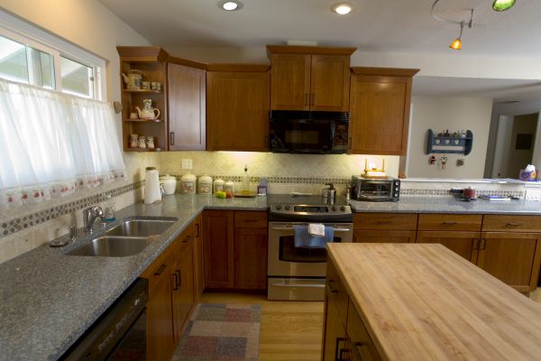 Cherry Cabinet Remodeling in Logan