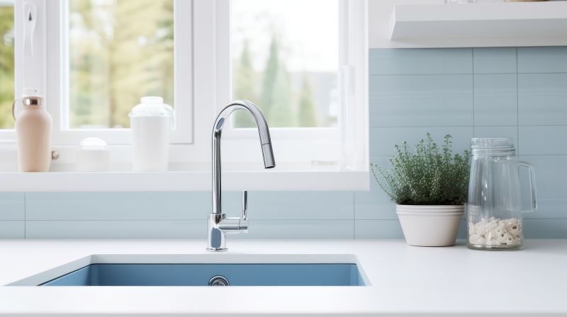 Colorful Backsplash Accent